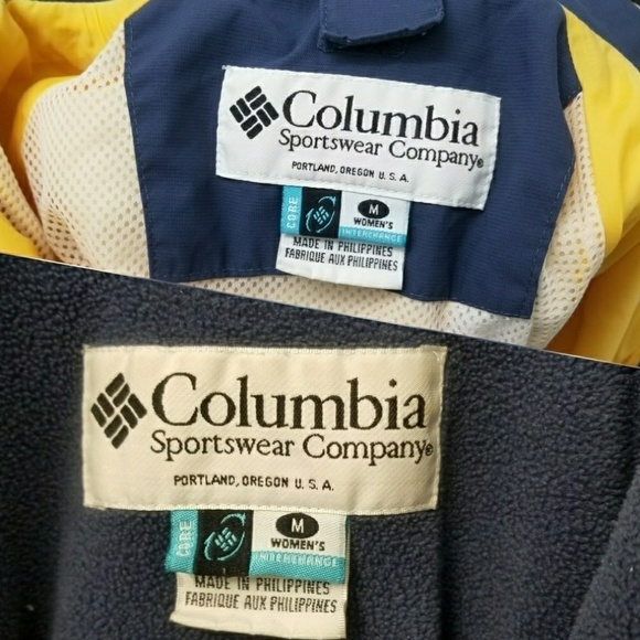 COLUMBIA CORE WOMEN  JACKET 2 IN 1 SZ. MEDIUM - Picture 5 of 8